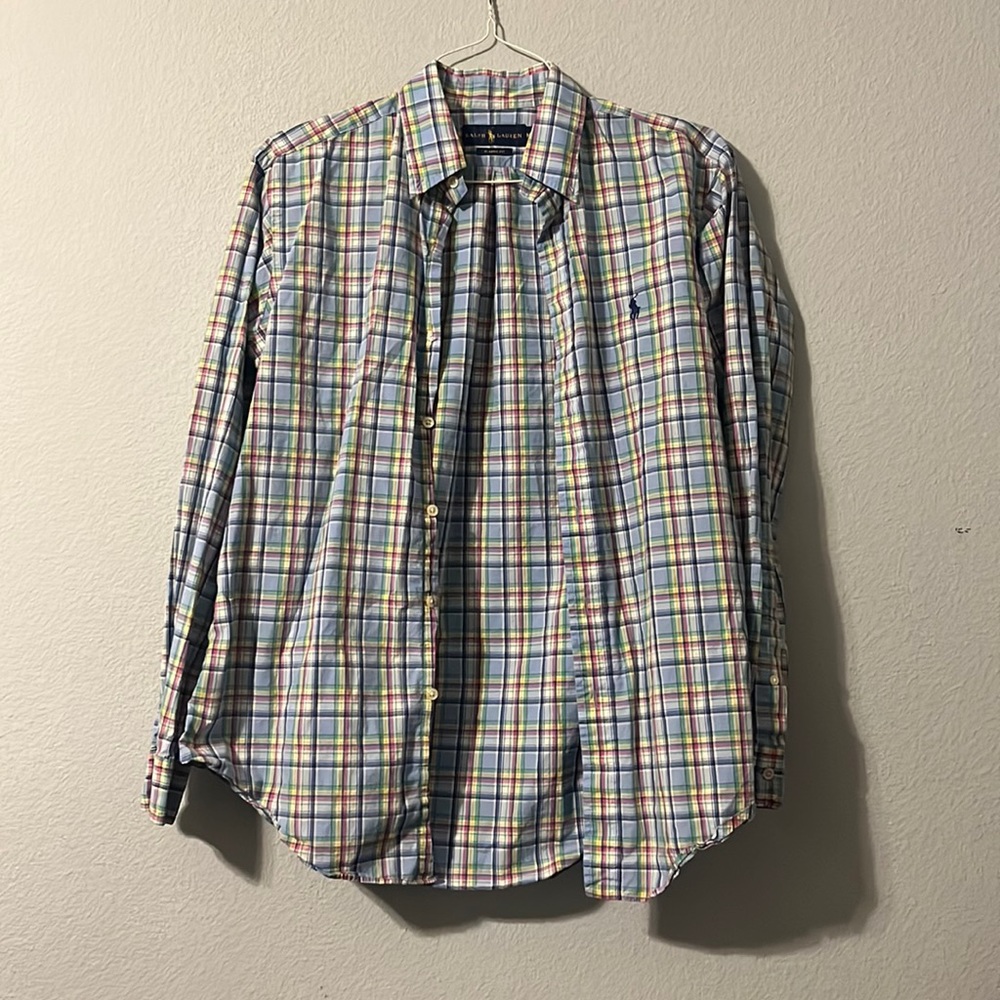 mens ralph lauren button down